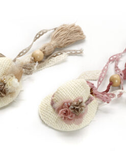 Alternative view of Καπελάκι ψάθινο χειροποίητο