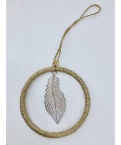 Vintage ονειροπαγίδα με φτερό