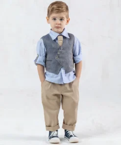 Βαπτιστικό Σύνολο σετ 5τεμ. για αγόρι - NESTORAS