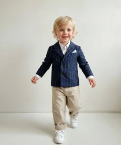 Βαμβακερό Σύνολο Βάπτισης για αγοράκι 6τεμ.-EDGAR