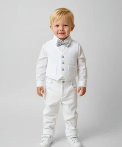 Βαμβακερό Σετ κοστούμι για αγοράκι 5τεμάχια - EASTON