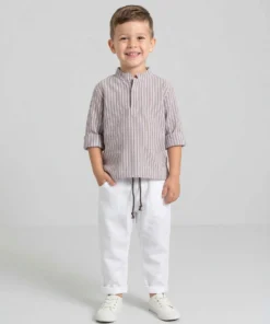 Σύνολο για αγόρι 2τεμ.- Πουκάμισο & Παντελόνι- KENNY